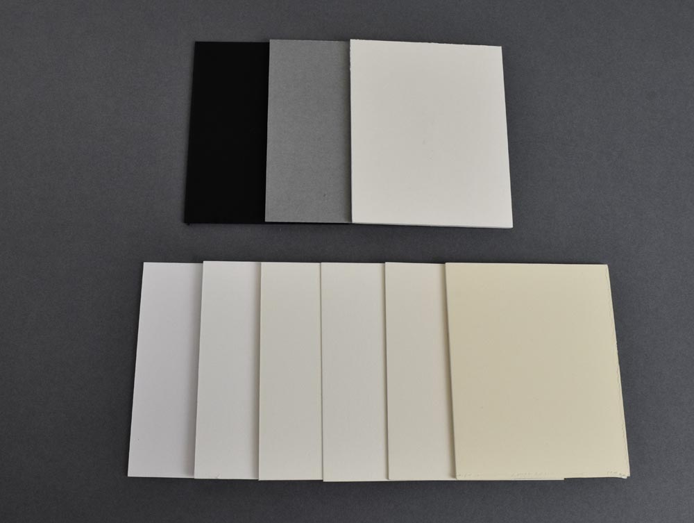 Archival Quality MAT BOARD SAMPLES Archival Methods